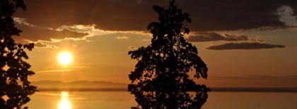 Sonnenuntergang auf der Insel Elba